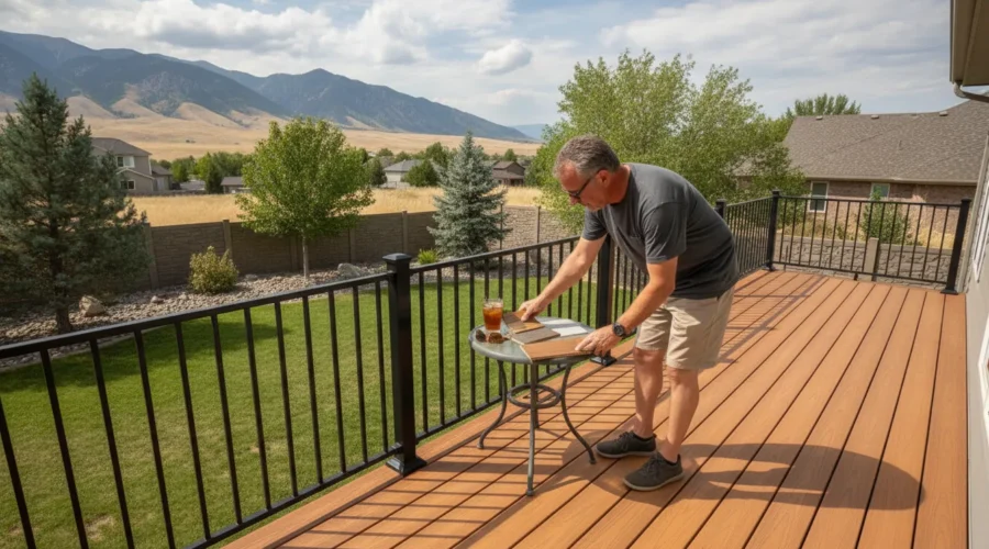 Best composite decking brands for Utah homeowners with a mountain view