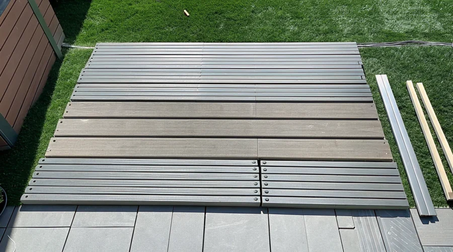 The materials and substructure that determine how much composite decking costs.